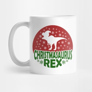 Christmasaurus Rex, Christmas Dinosaur, Dinosaur, Santa Saurus Rex Mug